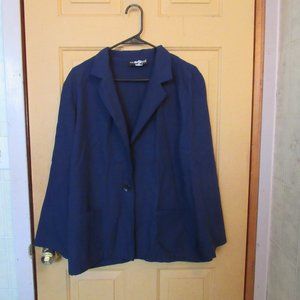 Navy blue Sag Harbor size 16 blazer.